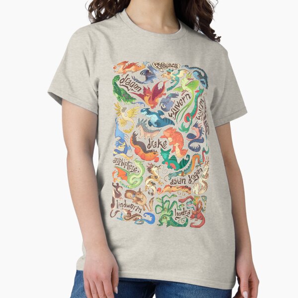 Recueil de mini-dragons T-shirt classique