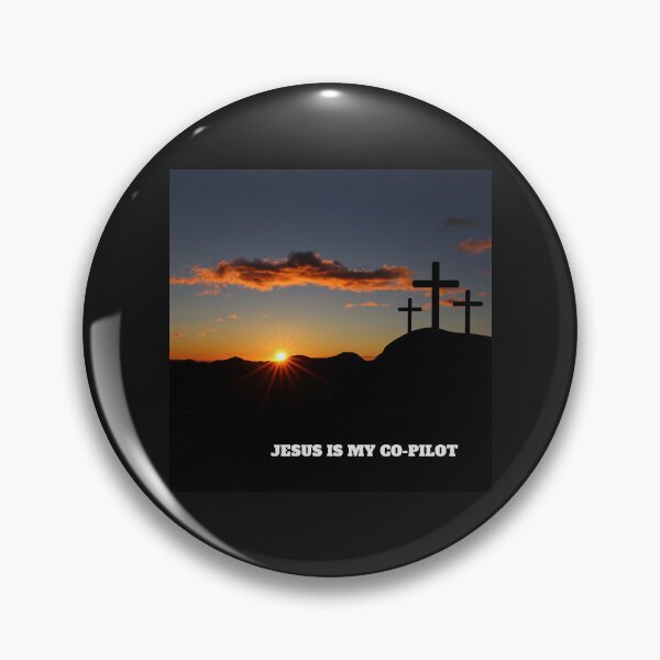 Item preview, jESUS IS MY COPILOT designed and sold by madraso.