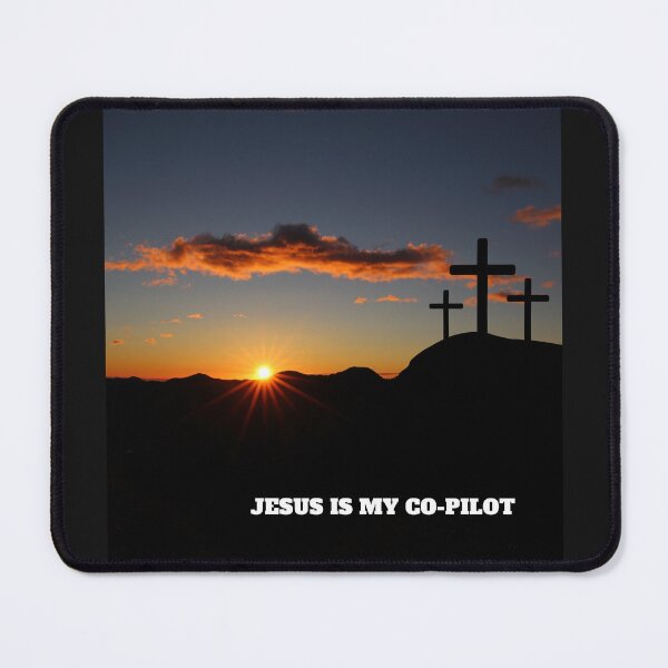 Item preview, jESUS IS MY COPILOT designed and sold by madraso.