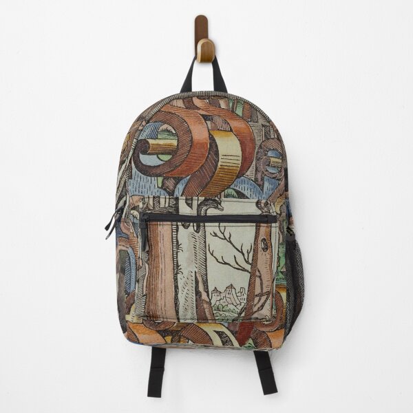 Item preview, Antique Geometric Landscape designed and sold by jadeandjester.