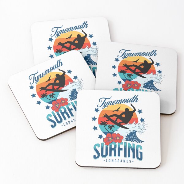 Item preview, Tynemouth Surfing Longsands Sunset designed and sold by MerchByCraig.