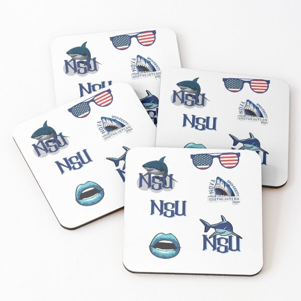 Item preview, Nova Southeastern University blue shark NSU designed and sold by oufa.