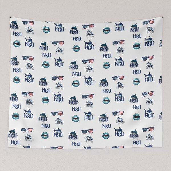 Item preview, Nova Southeastern University blue shark NSU designed and sold by oufa.