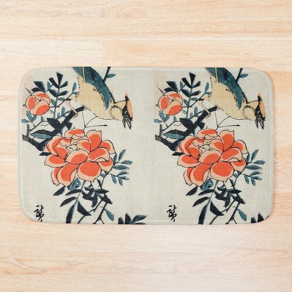 Item preview, Pájaro y rosa designed and sold by JustCoolShop.