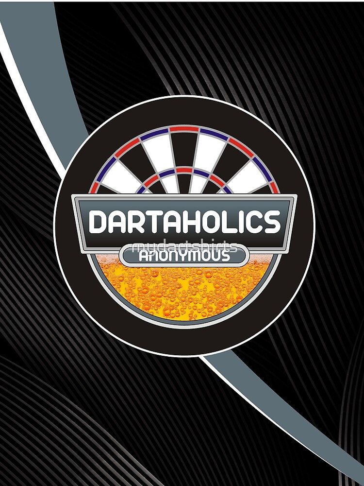 Dartaholics Anonymous Darts Shirt by mydartshirts