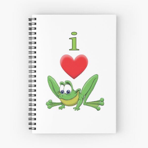 Item preview, I Heart Frogs designed and sold by wickedcartoons.