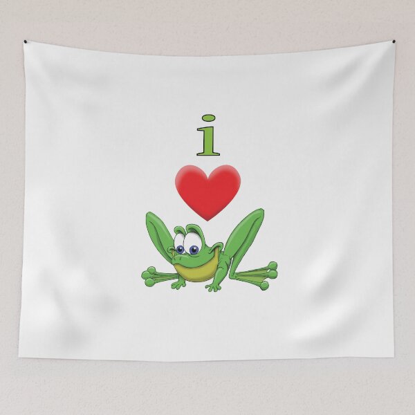 Item preview, I Heart Frogs designed and sold by wickedcartoons.