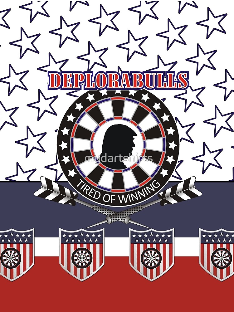 DeploraBulls Darts Shirt by mydartshirts