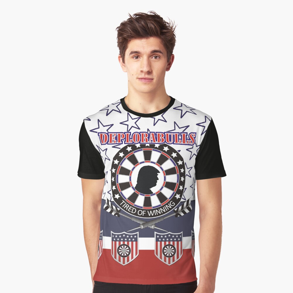 DeploraBulls Darts Shirt Graphic T-Shirt