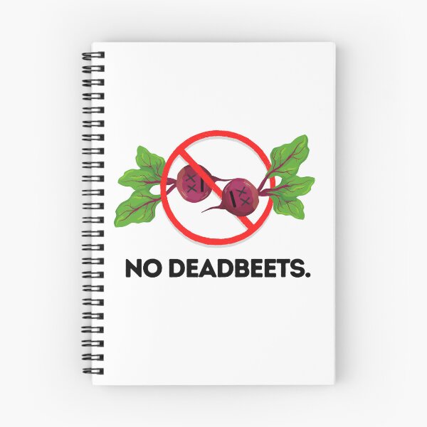 Item preview, No Deadbeets. Fun design for vegetable lovers! designed and sold by JCMCDesigns.