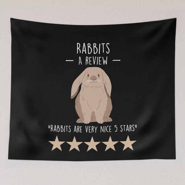 Item preview, Rabbit Review designed and sold by Clara Hollins.