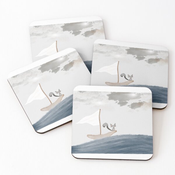 Item preview, It’s a Purrrfect Day to Sail designed and sold by WispAndWillow.