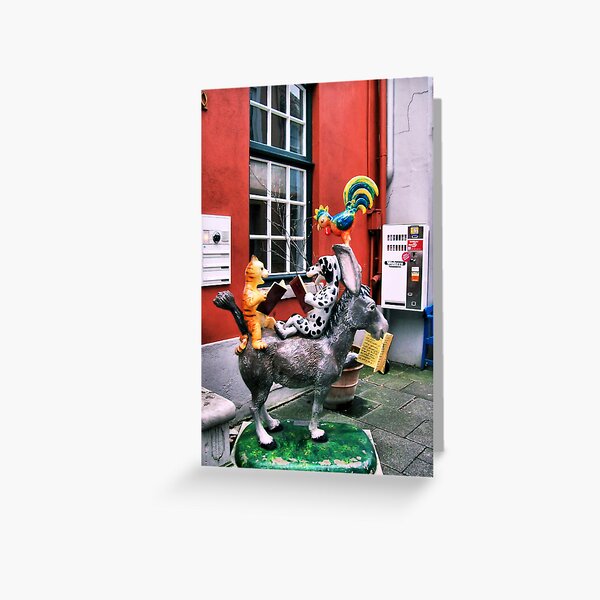 Die Stadtmusikanten Greeting Card