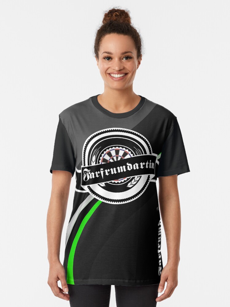 Alternate view of Farfrumdartin Darts Shirt Graphic T-Shirt