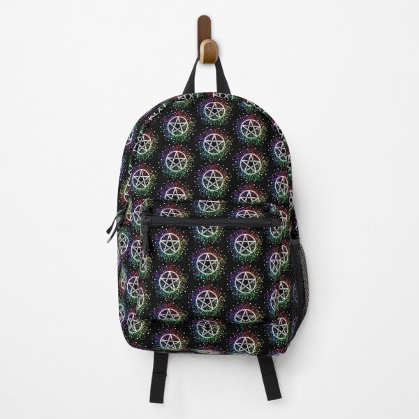 Item preview, Rainbow Pentagram designed and sold by RavenWake.