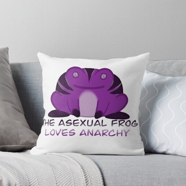 Item preview, LGBTQ+ Asexual Frog designed and sold by bfree0017.