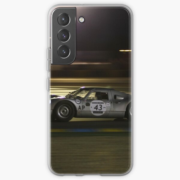Porsche 904 carrera gts at night Le Mans Classic Samsung Galaxy Soft Case