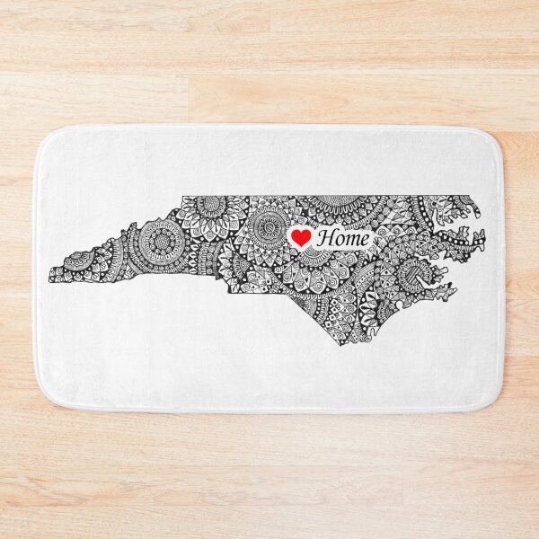 Item preview, NC North Carolina Home Sticker designed and sold by Rashmi's Art Shop.
