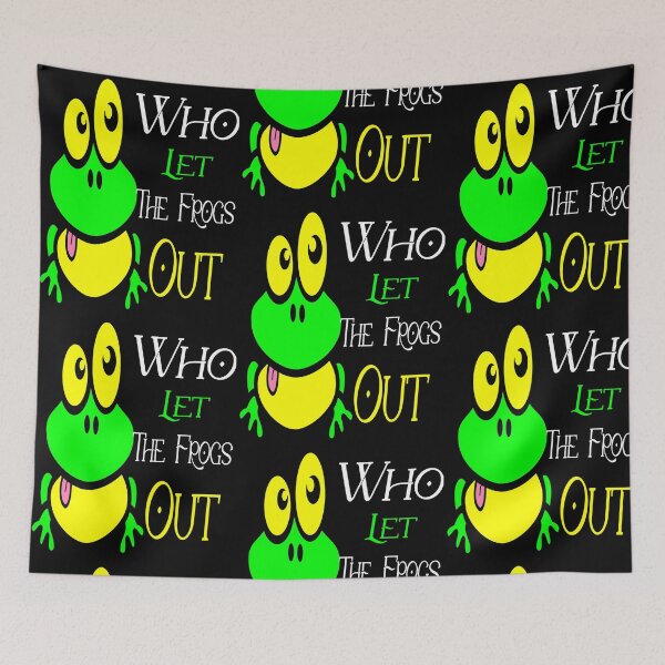 Item preview, Who Let The Frogs Out designed and sold by Arab Fashion.