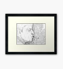 Smokes Framed Print