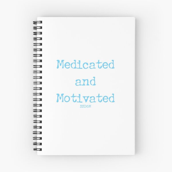 Item preview, Medicated and Motivated Blue designed and sold by johnnyazaria.