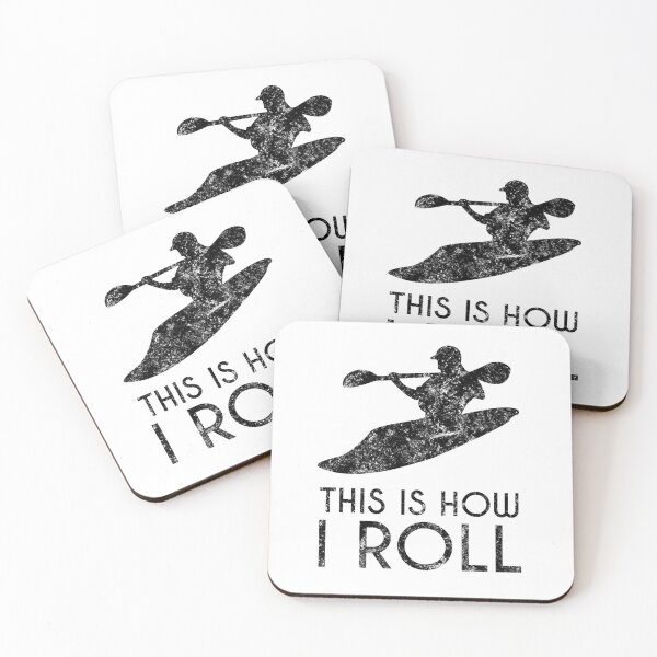 Item preview, River, Whitewater Kayak - This is How I Roll designed and sold by EstelleStar.
