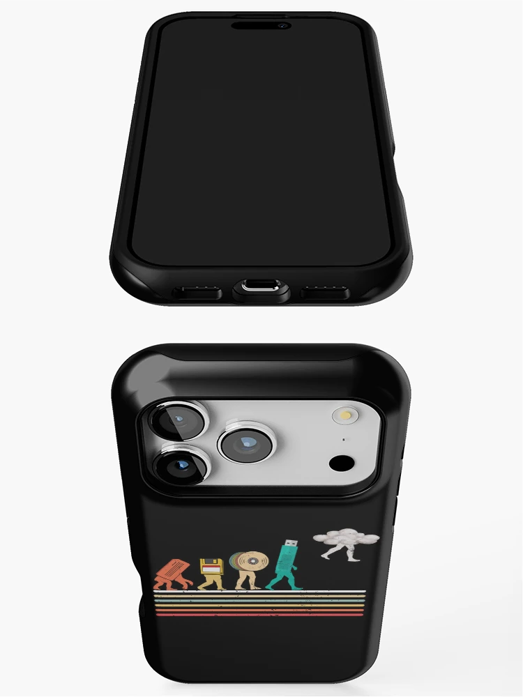 Thumbnail 3 of 4, iPhone Case, Evolution Cloud Coding Programming Computer Lover designed and sold by Marie-Fernandez.