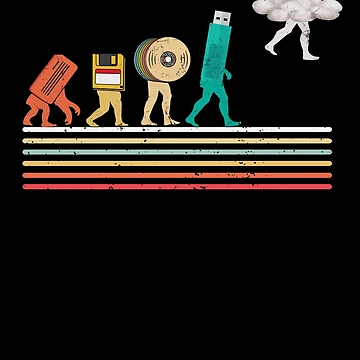 Artwork thumbnail, Evolution Cloud Coding Programming Computer Lover by Marie-Fernandez