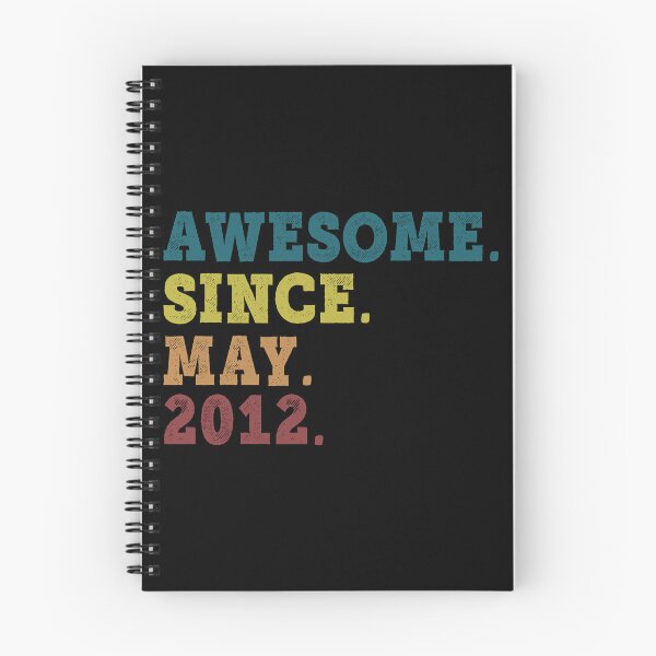 Item preview, Awesome Since May 2012 Retro Vintage 10th Birthday Gift designed and sold by designbychow.