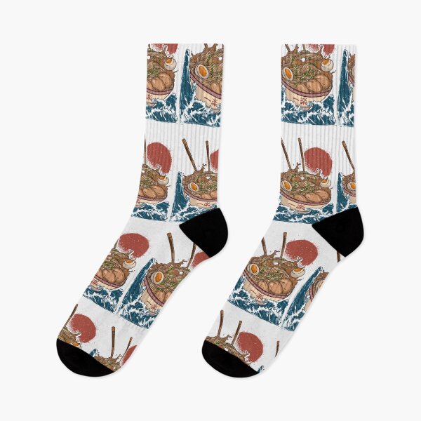 Item preview, Japanese sun ramen wave designed and sold by Click-Like.