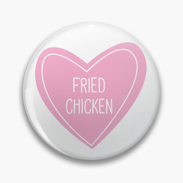 Item preview, Fried Chicken Heart designed and sold by teesaurus.