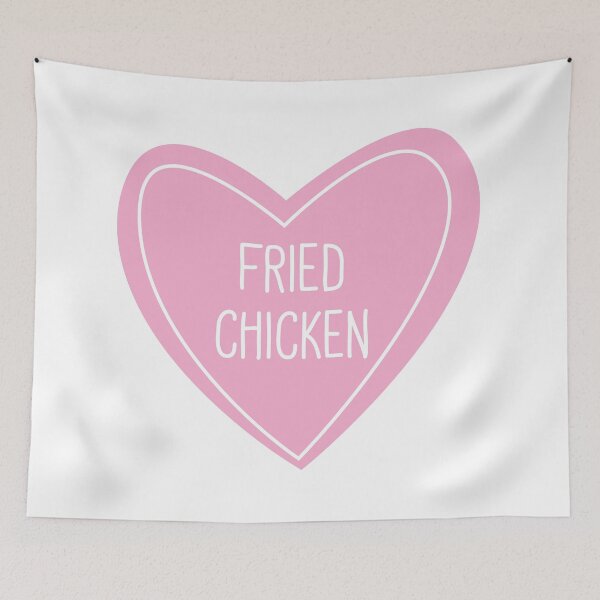 Item preview, Fried Chicken Heart designed and sold by teesaurus.