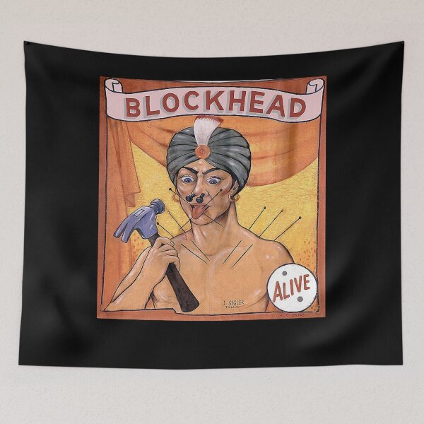Item preview, Blockhead Painting Graphic designed and sold by MarcosPinto1823.