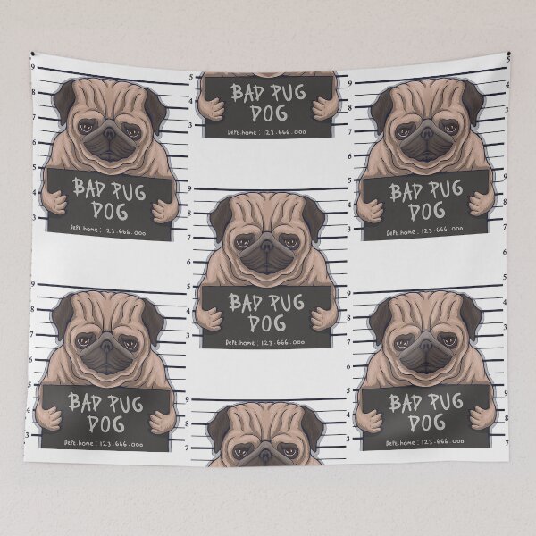 Item preview, bad pug  designed and sold by RobertHa909577.