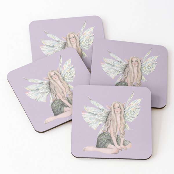 Item preview, Elf girl with wings and long hair designed and sold by MagicStrawberry.