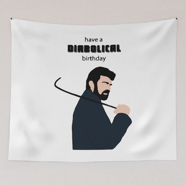 Item preview, Funny Gift For Diabolical Billy Butcher Birthday Card designed and sold by Hodkiewicz202.
