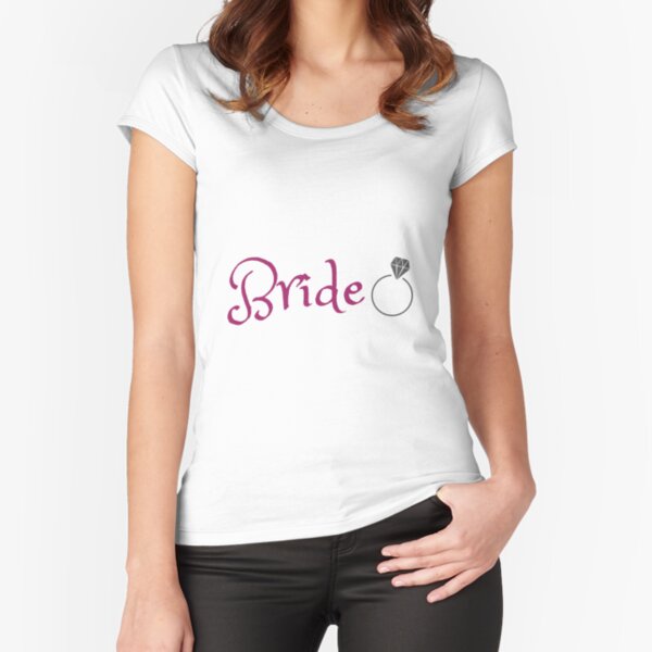Bride Logo Fitted Scoop T-Shirt