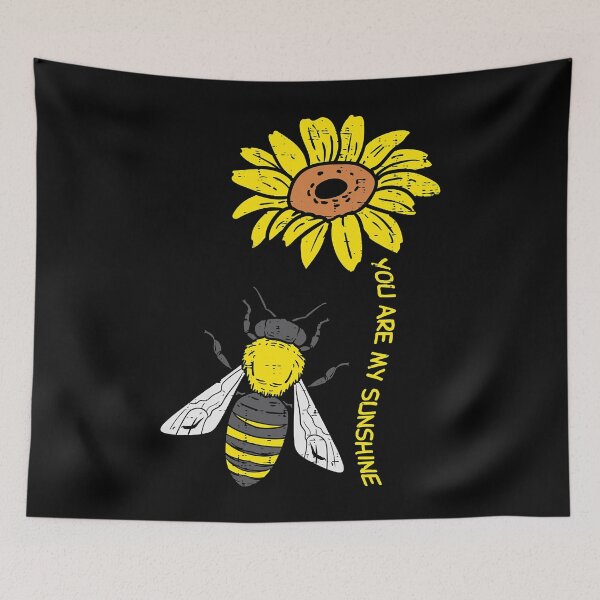 Item preview, Sunflower Bee You Are Sunshine Vintage Nature Environment designed and sold by levintere.