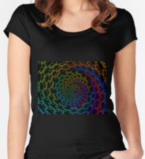 Camiseta entallada de cuello redondo Fractal Fractal 31817