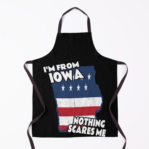 Item preview, Distressed I'm From Iowa Home State IA Nothing Scares Me design designed and sold by Merchking1.