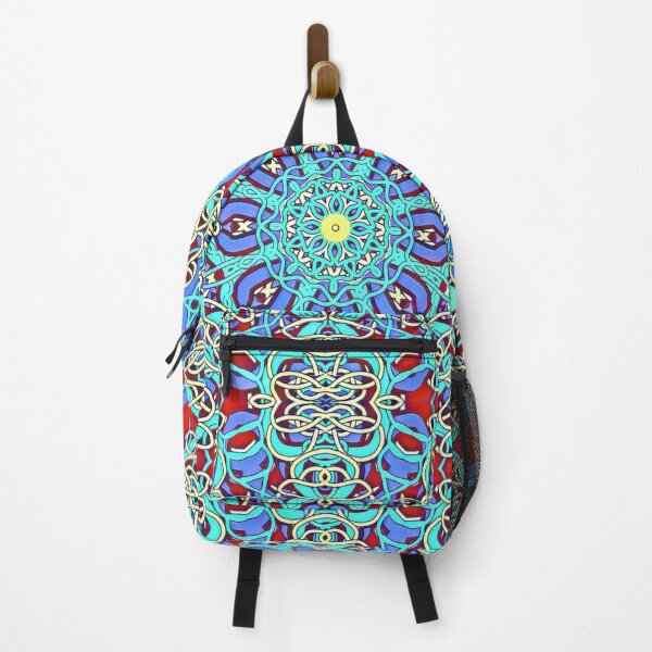 Item preview, Colorful Trippy Mandala  designed and sold by shantilovesart.