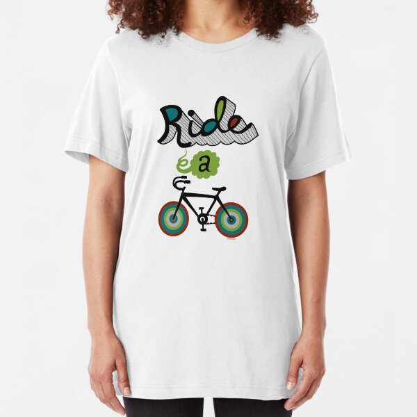 Ride a bike 3 Slim Fit T-Shirt