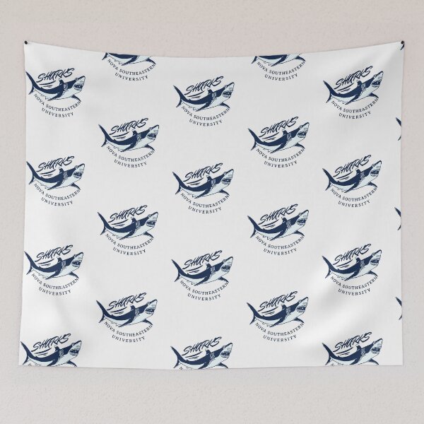 Item preview, Nova Southeastern University blue shark NSU designed and sold by oufa.