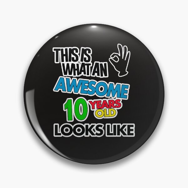 Item preview, Kids This is What An Awesome 10 Year Old Looks Like Kids Cute designed and sold by RaeFeeney.