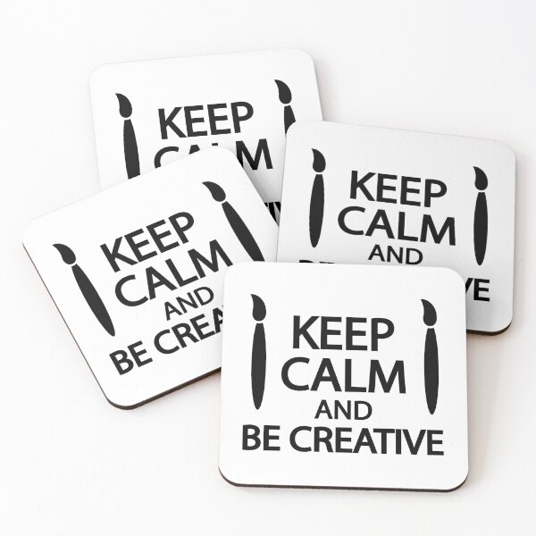 Item preview, Keep calm and be creative designed and sold by Colorfulandfun.