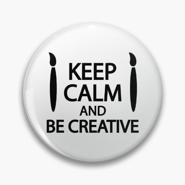 Item preview, Keep calm and be creative designed and sold by Colorfulandfun.