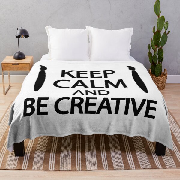 Item preview, Keep calm and be creative designed and sold by Colorfulandfun.