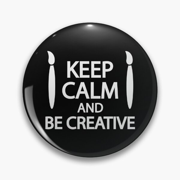 Item preview, Keep calm and be creative designed and sold by Colorfulandfun.