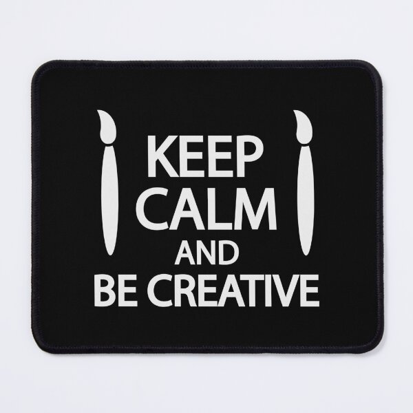 Item preview, Keep calm and be creative designed and sold by Colorfulandfun.