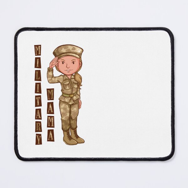 Item preview, Military Mama! (on Lt. Tan) designed and sold by PawsitiveMum.